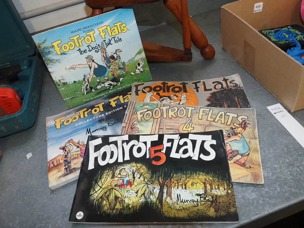 5 Footrot Flats books Image 1++