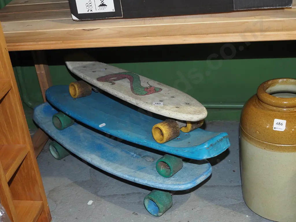 3x vintage skateboards Image 1++