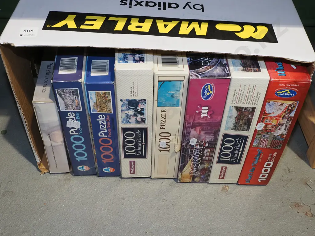 box of puzzles Image 1++