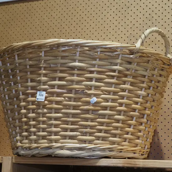 cane laundry hamper