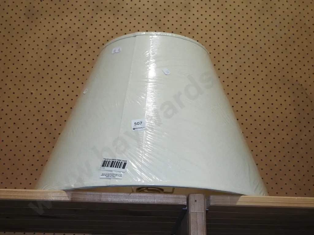 canvas standard lamp shade Image 1++