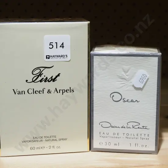 2x boxed as new Van Cleef & Arpels First eau de toilette sprays - 60ml  and 30ml