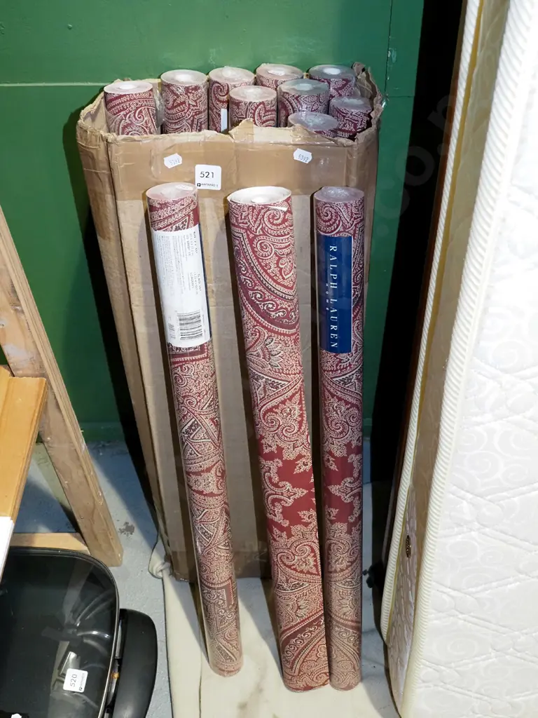 box; Ralph Lauren patterned wallpaper Image 1++