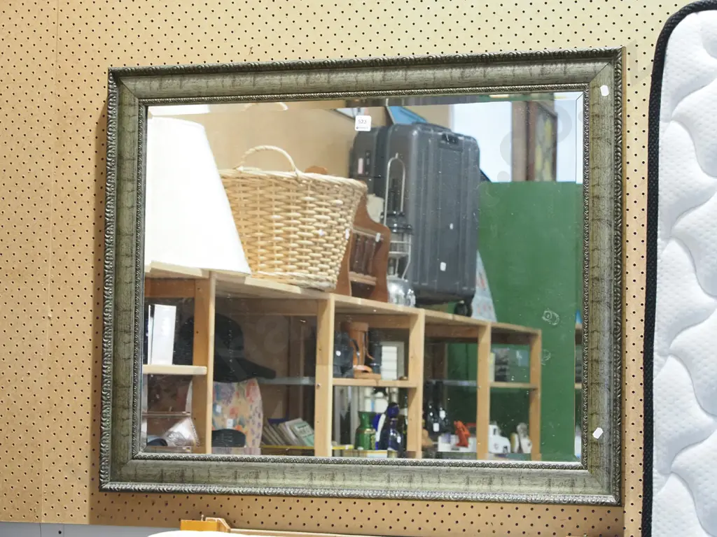 bevelled edge wall mirror Image 1++