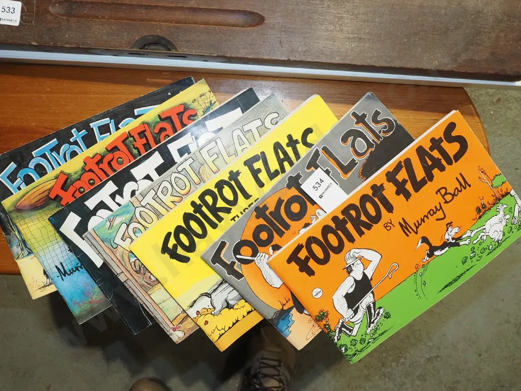 7x footrot flats books Image 1++