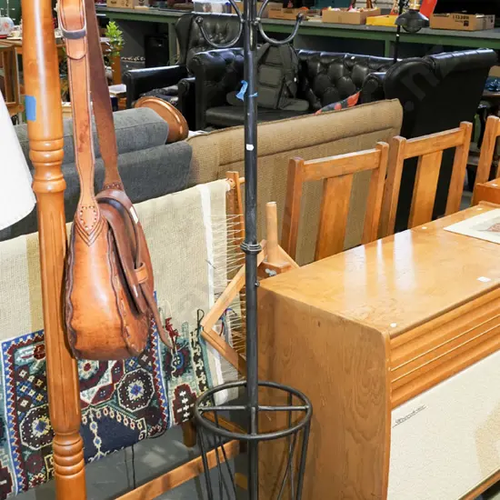 metal coat stand