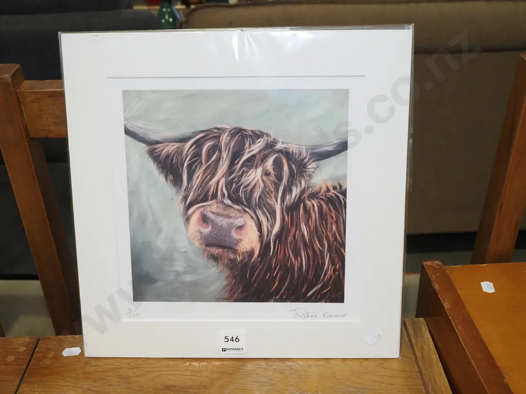 unframed ltd edition print - highland cattle Image 1++