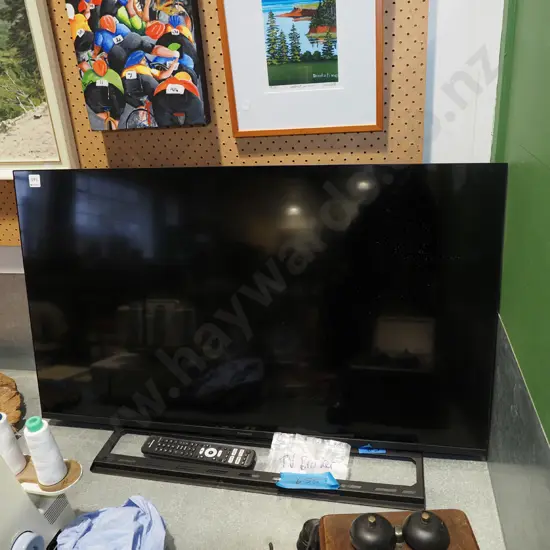 Panasonic 43" TV with wall bracket