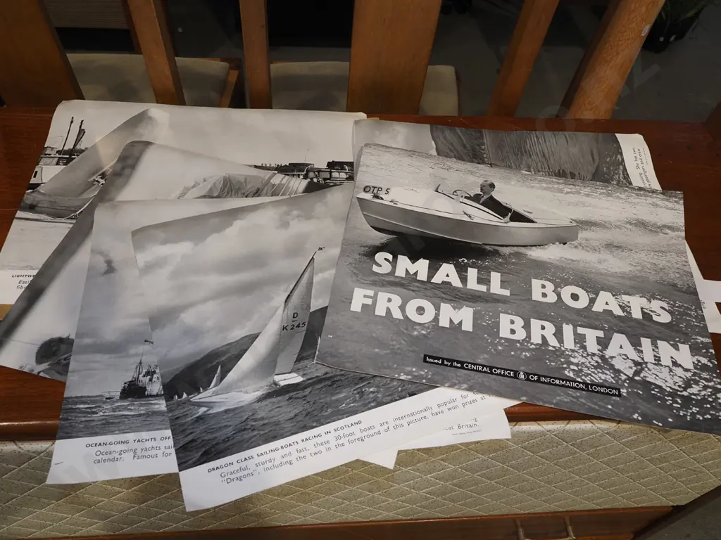various Small Boats From Britain prints Image 1++