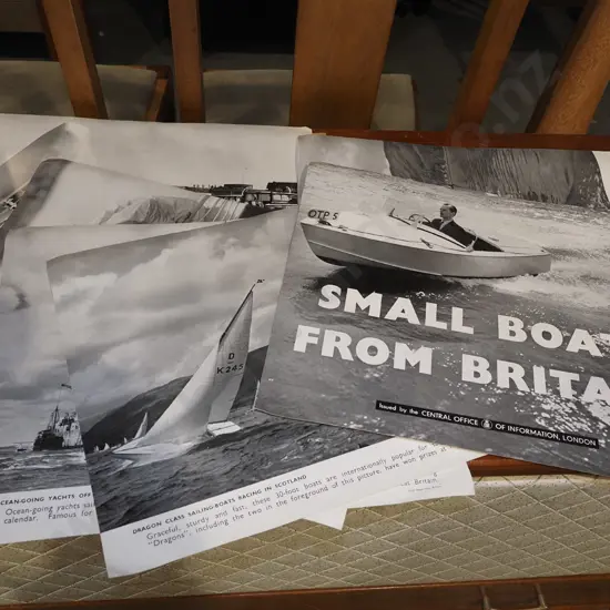 various Small Boats From Britain prints
