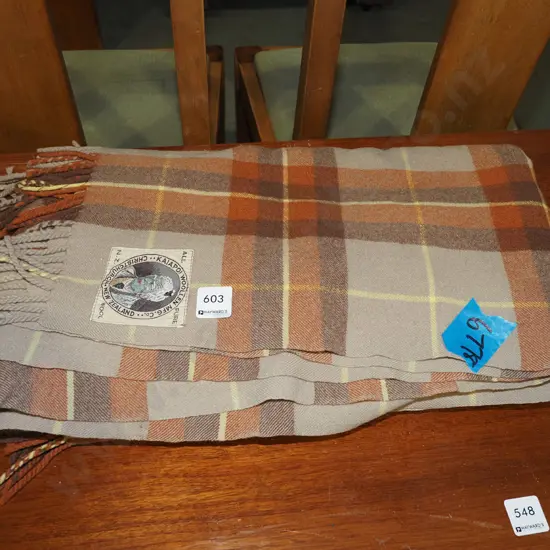 Kaiapoi woollen travel rug