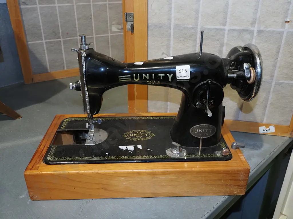 Unity table top sewing machine - missing motor and other parts Image 1++