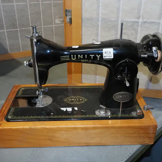 Unity table top sewing machine - missing motor and other parts