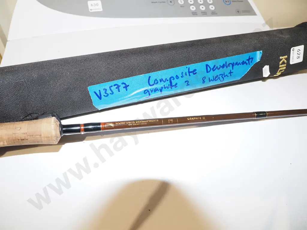 Kilwell composite graphite fly fishing rod and case Image 1++