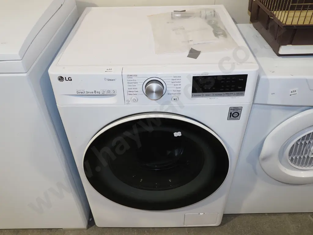 LG Direct Drive 8kg front load washing machine Image 1++