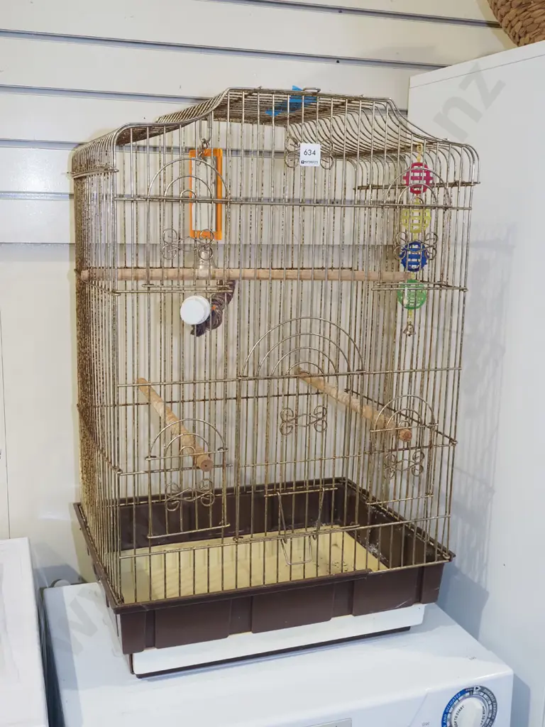 rusty bird cage H710 Image 1++