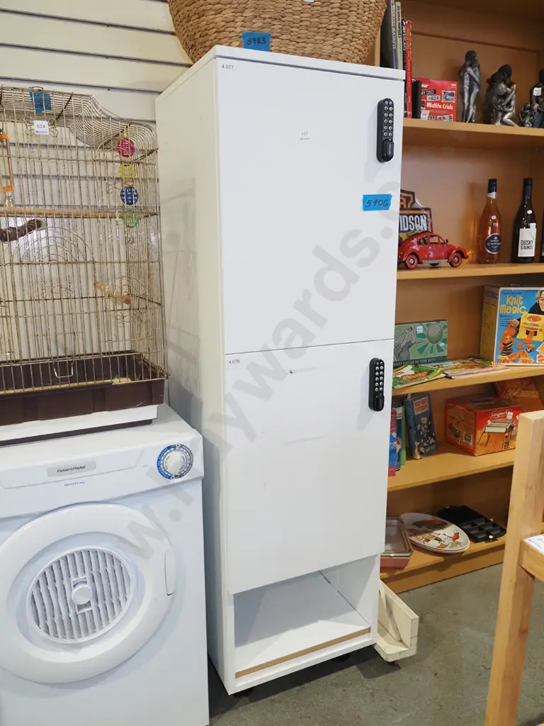 melteca twin door electronic coded lockers Image 1++