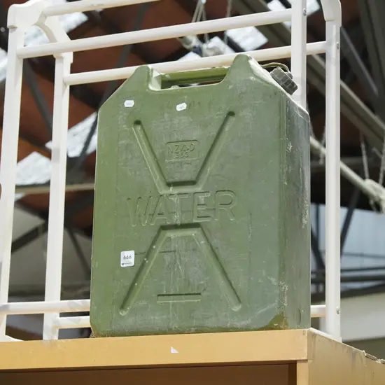 NZ Defense Force 1963 plastic water container
