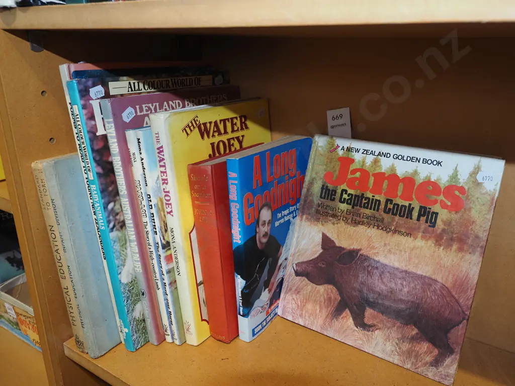 various NZ books Image 1++