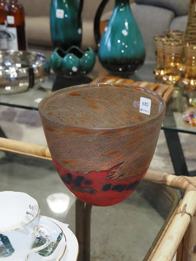 art glass bowl H160 Image 1++