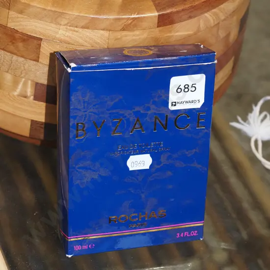 boxed as new Rochas Byzance eau de toilette 100ml