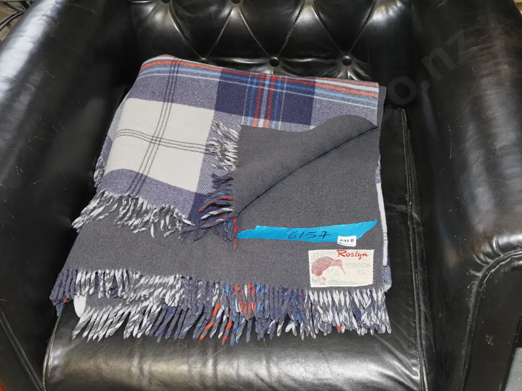Roslyn Mills presentation travel rug Image 1++