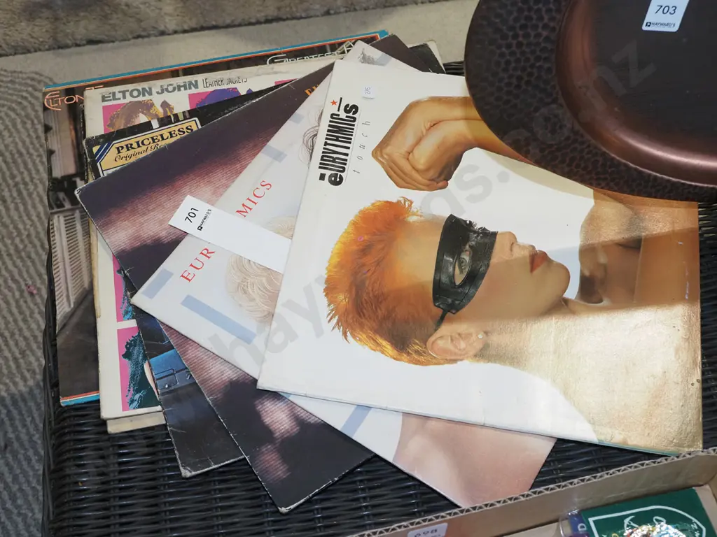 LPs: Eurythmics, Elton John Image 1++