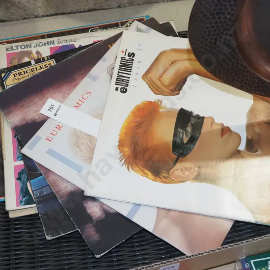 LPs: Eurythmics, Elton John
