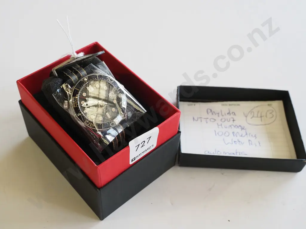 Phylida NTTD 100m water resistant automatic watch Image 1++
