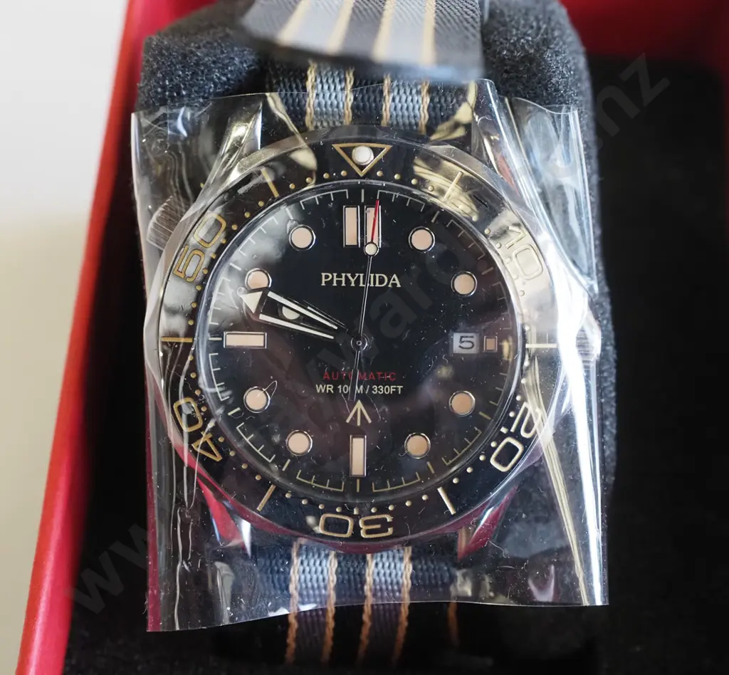 Phylida NTTD 100m water resistant automatic watch Image 1++