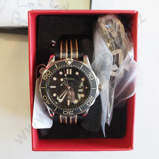 Phylida NTTD 200m water resistant automatic watch