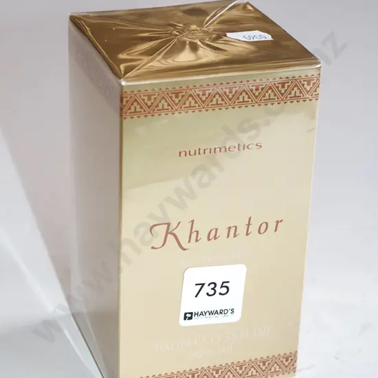 boxed as new Nutrimetics Khantor eau de parfum 100ml