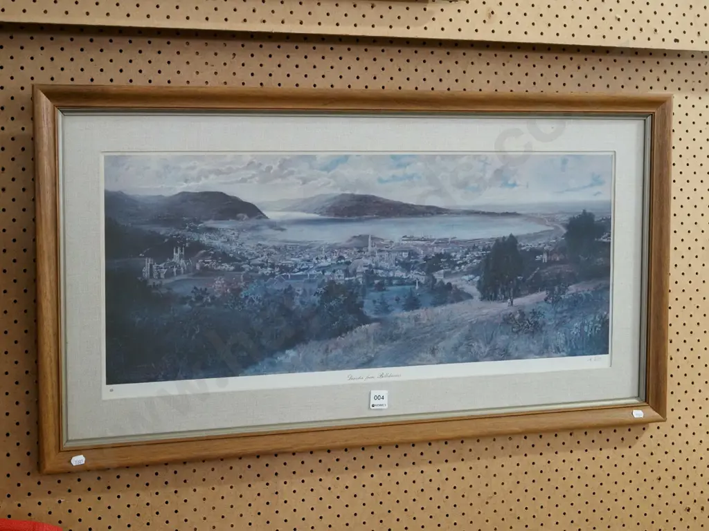 framed Dunedin historic print Image 1++