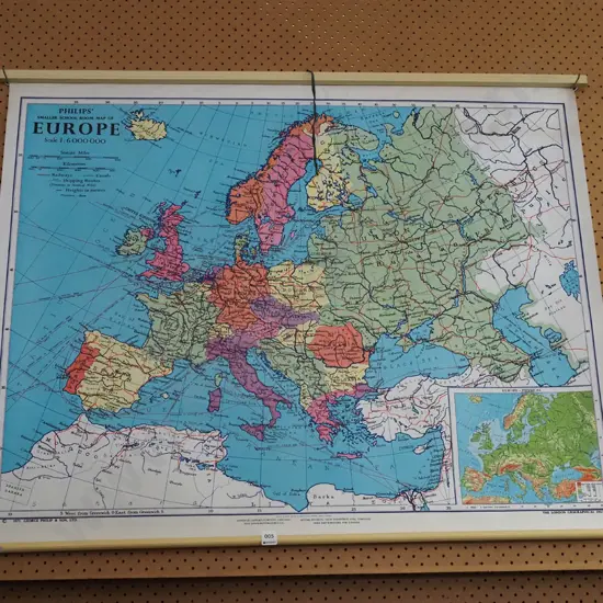 old school map - Europe