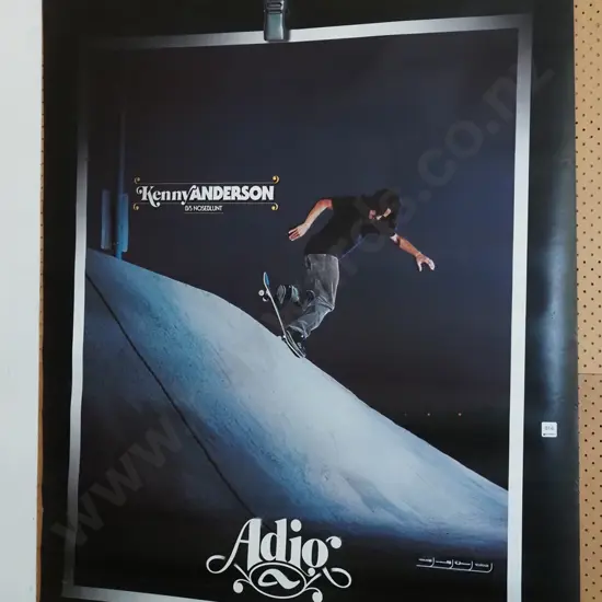 Kenny Anderson advertising print on canvas H1400
