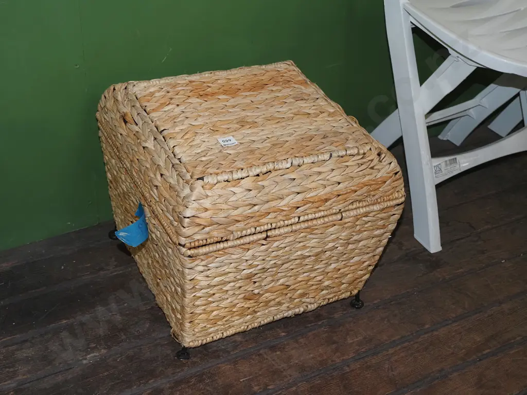 seagrass ottoman/storage box Image 1++