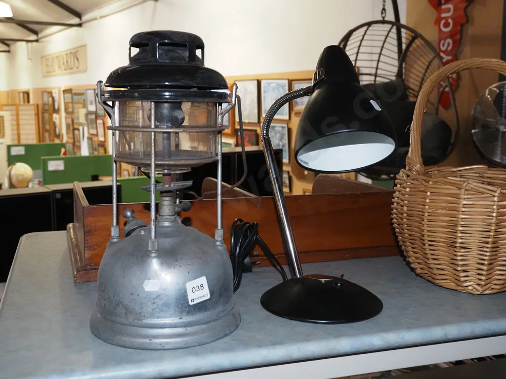 modern desk lamp, Tilley lantern Image 1++