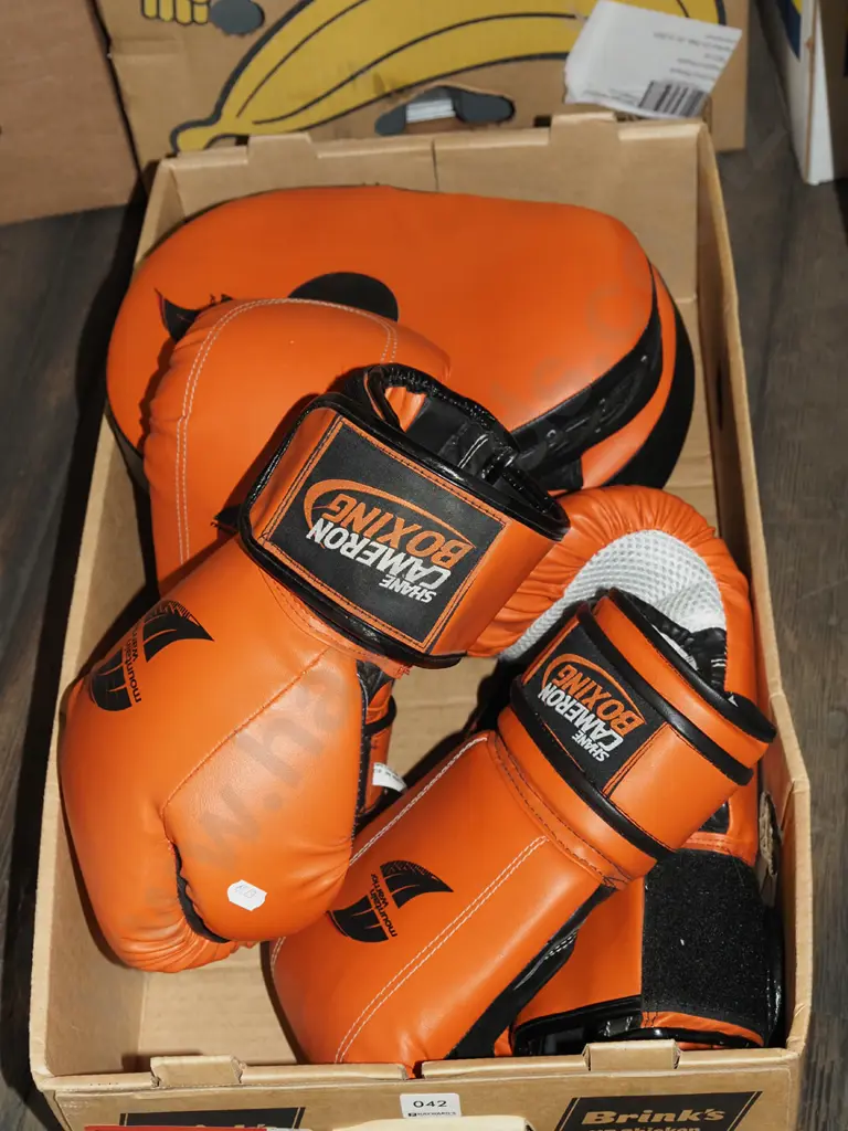 box; boxing gloves and pads Image 1++