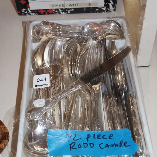 cutlery tray, 72 piece Rodd Camille cutlery