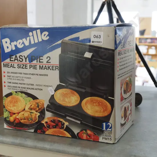 as new Breville pie maker