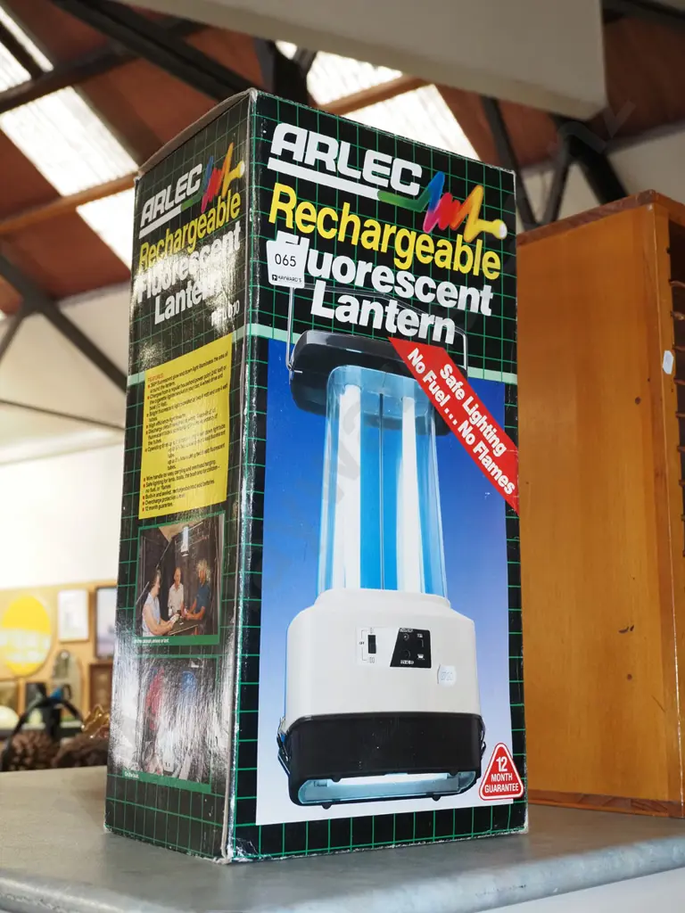 boxed Arlec rechargeable lantern Image 1++