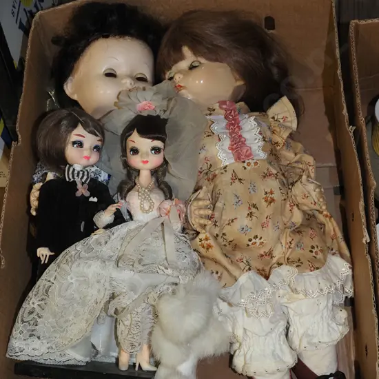 box of dolls