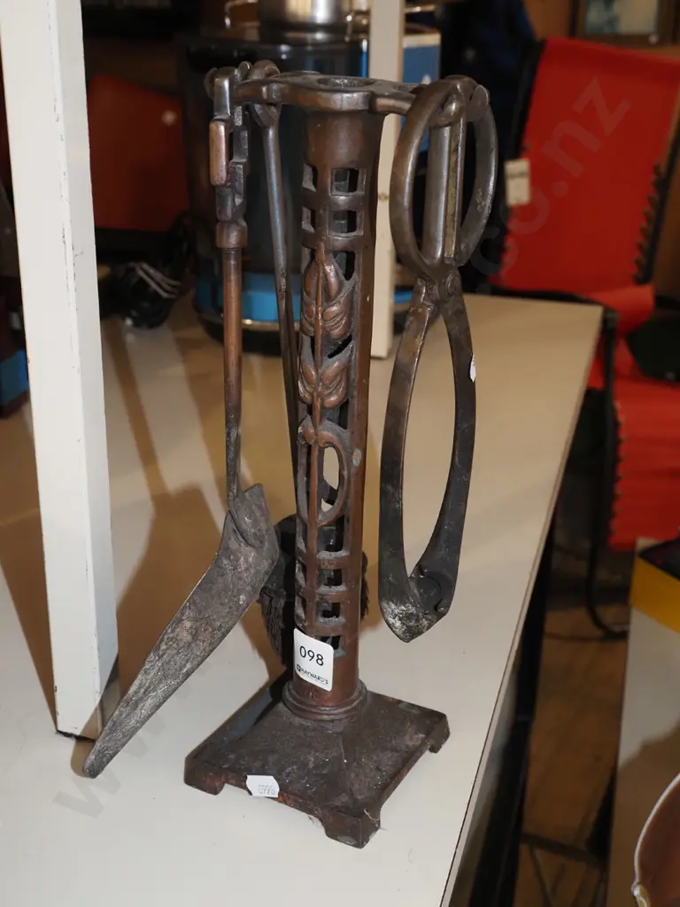 part metal fireside set H320 Image 1++