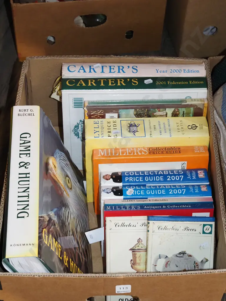antique reference books, game and hunting coffee table books Image 1++