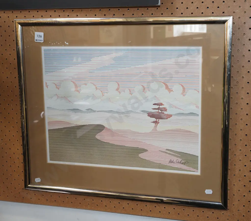 Mike Sibthorpe - signed framed print Image 1++