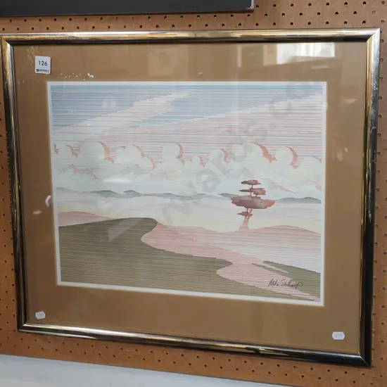 Mike Sibthorpe - signed framed print