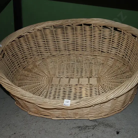 cane pet basket Diam770