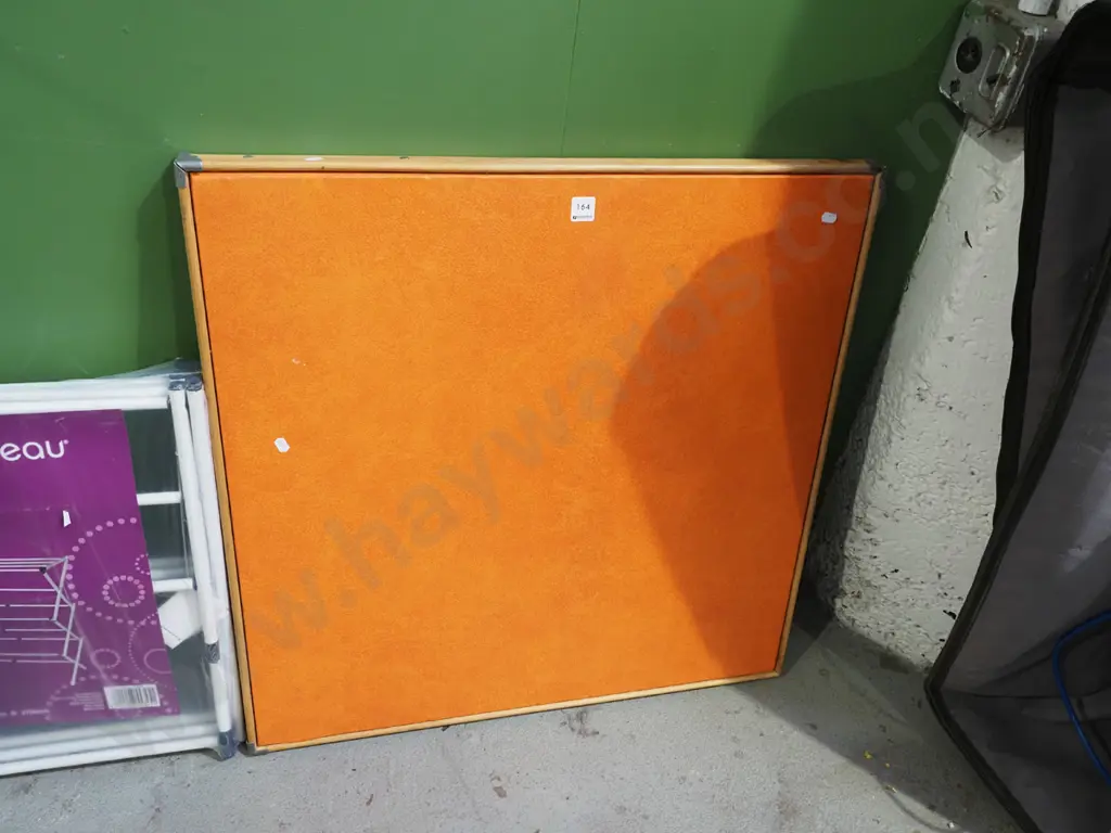 orange vinyl card table Image 1++