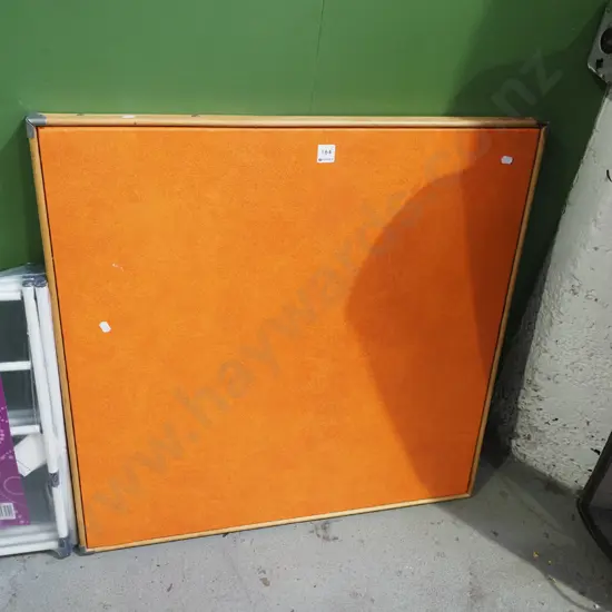 orange vinyl card table
