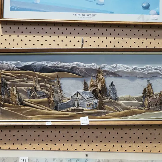 leather picture landscape
